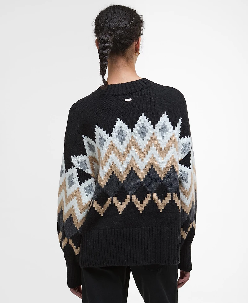 Barbour Women's Fair Isle Knitted Jumper