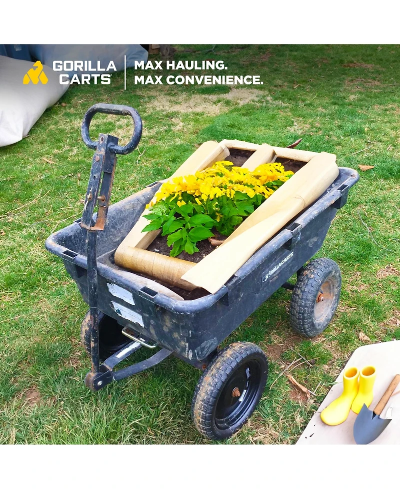 Gorilla Carts Gct-13NF 13 Inch No Flat Replacement Tire for Utility Cart