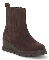 Lucky Brand Women's Sondruh Gore Wedge Booties