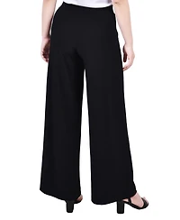 Ny Collection Petite Pull On Palazzo Pants