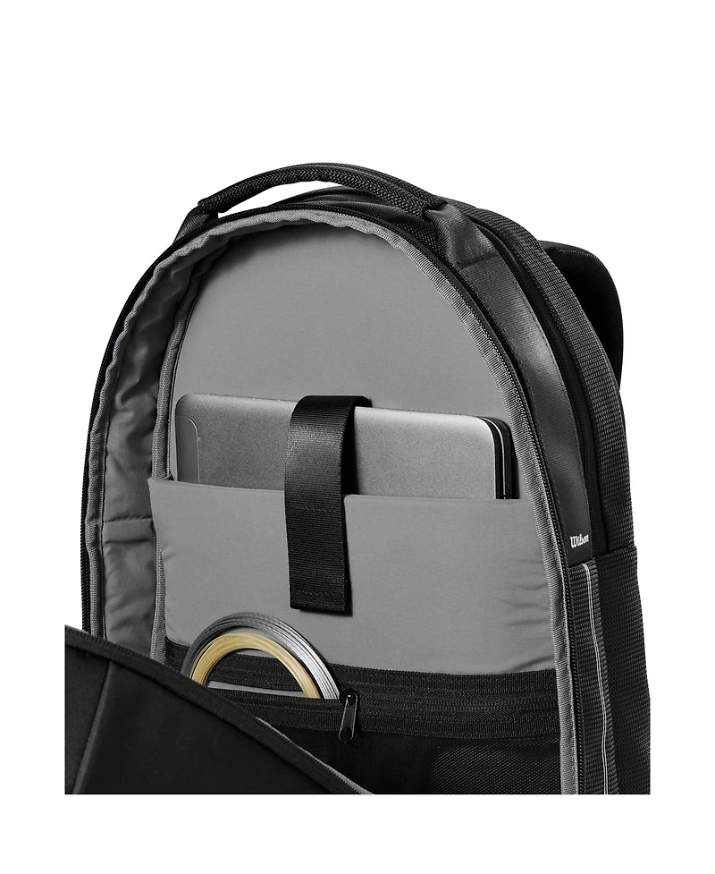 Wilson Rf Black Tennis Backpack - Black