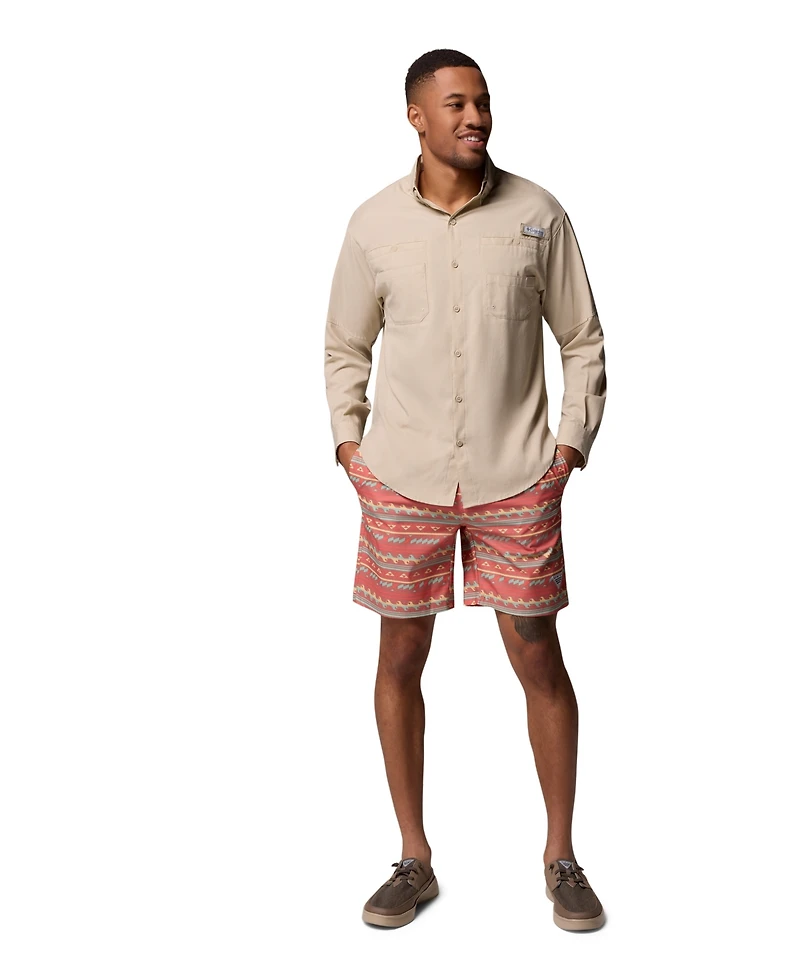 Columbia Men's Performance Fishing Gear Rambler Printed Water Shorts