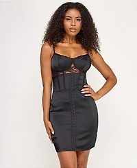 Katia Rae Juniors' Sleeveless Mini Dress