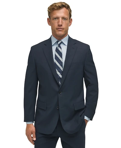 B by Brooks Brothers Men's Classic-Fit Stretch Wool Blend Suit Separates Jacket