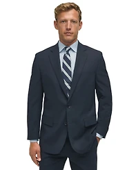 B by Brooks Brothers Men's Classic-Fit Stretch Wool Blend Suit Separates Jacket
