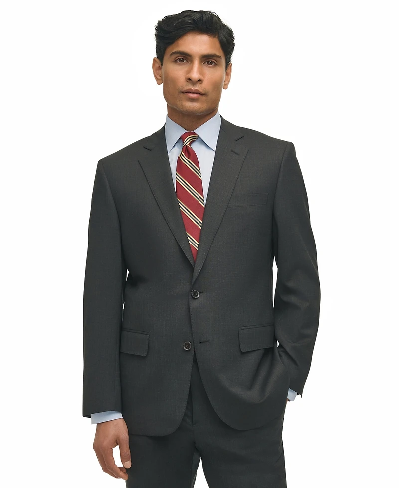 B by Brooks Brothers Men's Classic-Fit Stretch Wool Blend Suit Separates Jacket