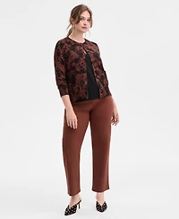 I.n.c. International Concepts Plus Size Ara Animal-Printed Cardigan, Macy's Exclusive