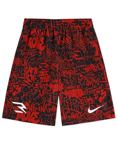 Nike 3BRAND by Russell Wilson Big Boys Graffiti Shorts