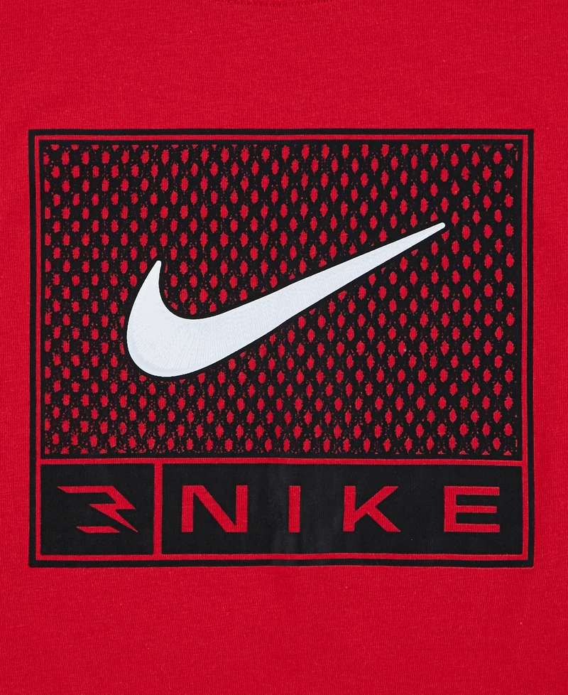 Nike 3BRAND by Russell Wilson Big Boys Sport Mesh Graphic T-Shirt