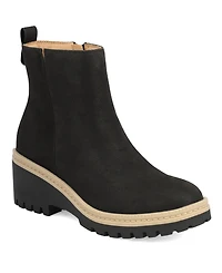 Mia Women's Phinly Block Heel Ankle Booties