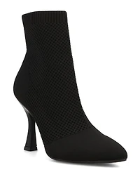 Mia Women's Pamilla Pointed Toe Knit Dress Booties