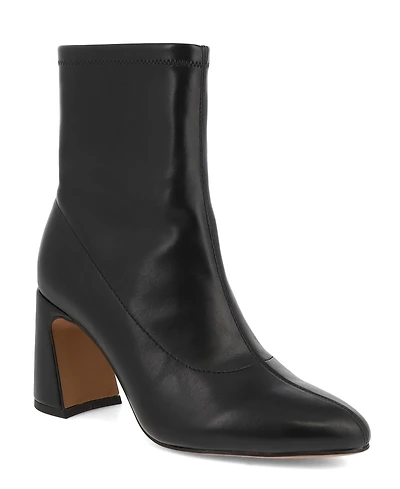 Mia Women's Thiva Block Heel Pointed Toe Dress Booties