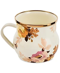Mackenzie-Childs Wild Rose White Mug