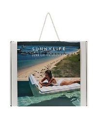 Sunnylife Luxe Lie-On Lounger: Lazy Days