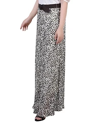 Ny Collection Petite Chiffon Maxi Skirt