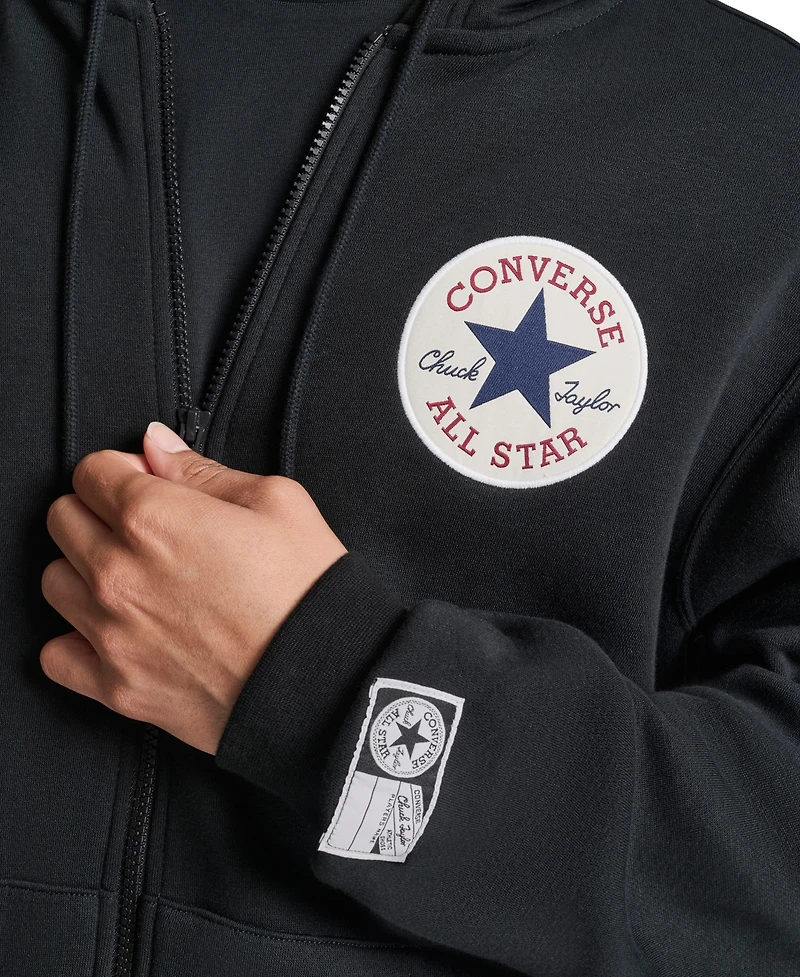 Converse Men's Chuck Fleece Standard Fit Hooded Sweatshirt