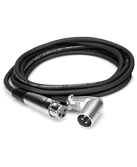 Hosa Technology Hosa Xrr-110 Balanced Interconnect, XLR3F to Right-angle XLR3M, 10 ft