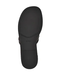 Guess Women's Saime Embellished G Cutout Flat Thong Sandals