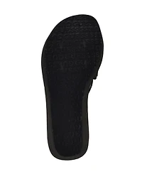 Guess Women's Stazie Embellished High Wedge Eva Sandals