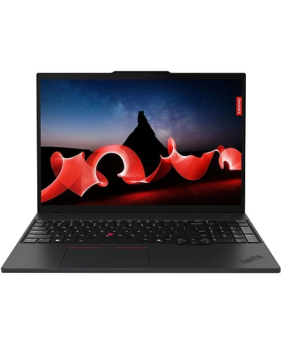 Lenovo ThinkPad T16 Gen 3 16" Wuxga Touchscreen Laptop, Intel Core Ultra 7 165U 1.7GHz, 32GB Ram, 1TB Ssd, Windows 11 Pro, Black
