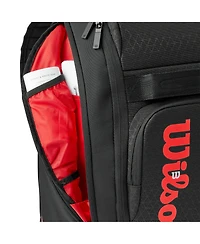 Wilson Clash V3 Tennis Backpack - Black/Infrared
