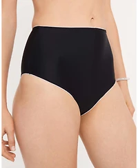 Ansea The Reversible High Waist Swim Bottom