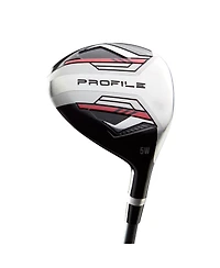 Wilson Profile Senior 11 Piece Mens Right Hand Golf Complete Set - Cart Bag - Standard / Regular / Red/Grey/Black