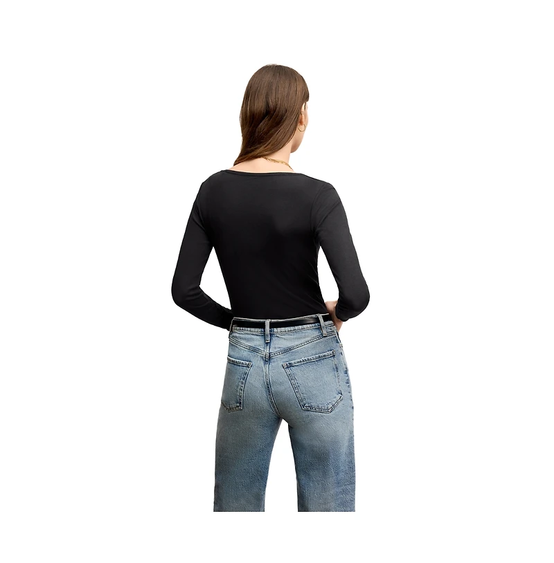 M.m.LaFleur Marcia T-Shirt - Ribbed Pima Cotton