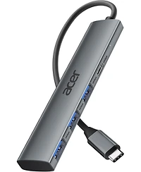 Acer Usb-c Hub 10Gbps, Usb 3.2 Gen 2 Adapter with 3 Usb-a & 1 Usb-c Ports