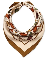 Coach Originals Printed Silk Square Scarf