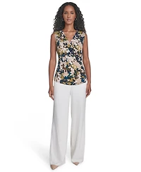 Calvin Klein Women's Sleeveless V-Neck Top