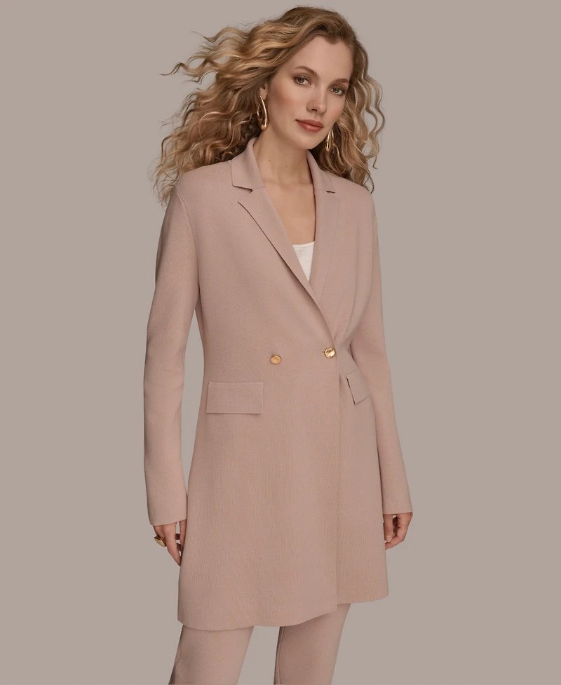 Donna Karan New York Women's Long Blazer
