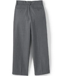 Lands' End Big Boys Plain Front Dress Pants