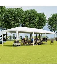 Costway 10'x30' Outdoor Party Wedding Tent Canopy Heavy duty Gazebo