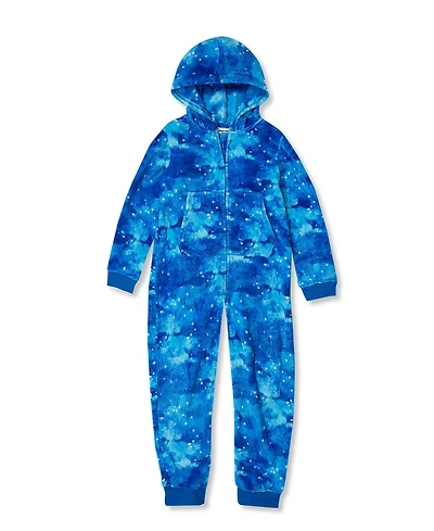 Lands' End Kids Hooded Plush Onesie