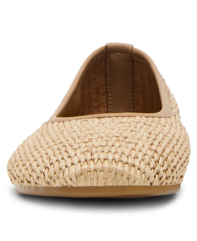 Steve Madden Women's Merlot Woven Ballet Flat Shoes