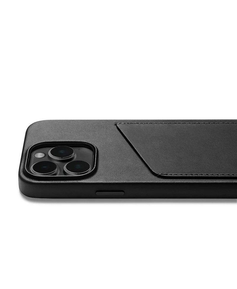 Mujjo Full Leather MagSafe Wallet Case for iPhone 14 Pro