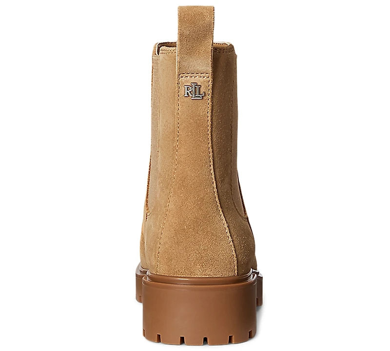 Lauren Ralph Women's Allyson Block Heel Chelsea Boots