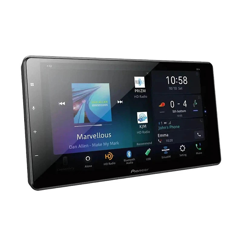 Pioneer 9" Digital Multimedia Receiver with Android Auto/Apple Car Play - Black