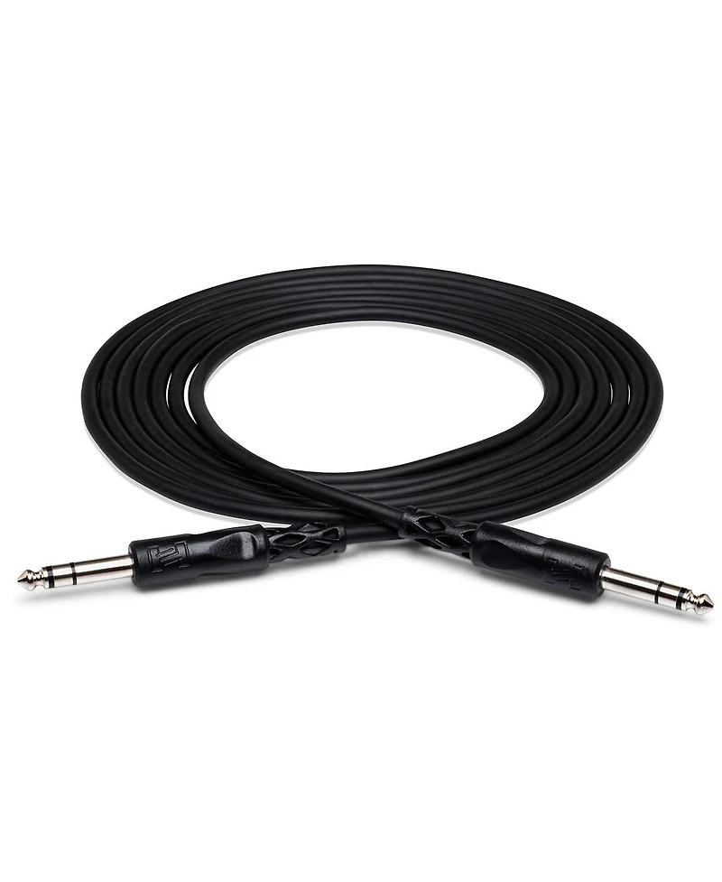 Hosa Technology Stereo 1/4" Male Phone to 1/4" Male Phone Trs Cable, 15'