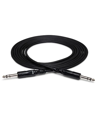 Hosa Technology Stereo 1/4" Male Phone to 1/4" Male Phone Trs Cable, 15'