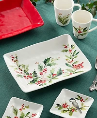 Certified International Holly Vines Rectangular Platter