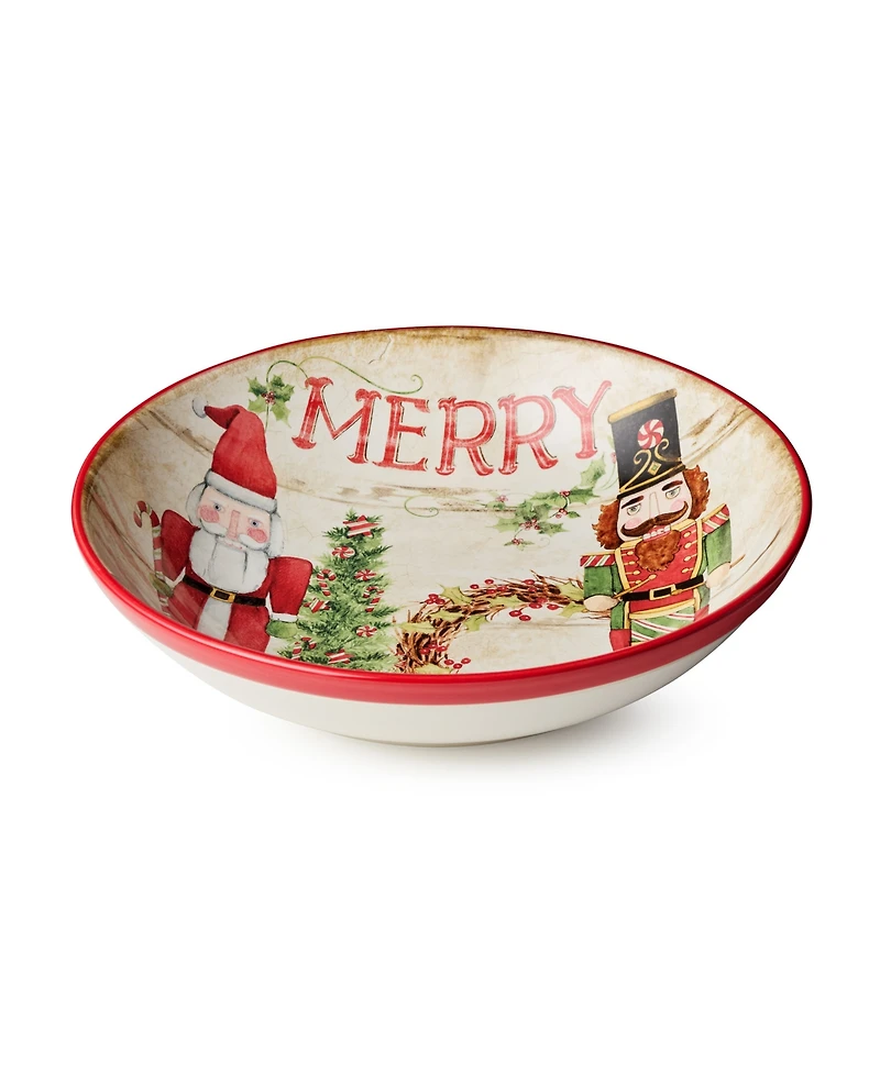 Certified International Nutcracker Parade Serving Bowl