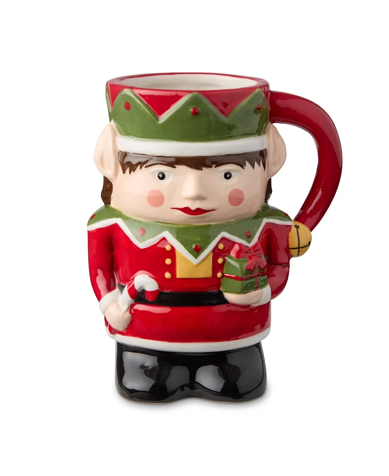 Certified International Nutcracker Parade 3-d Mugs, Set of 4