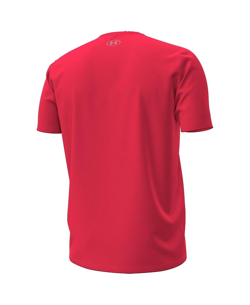 Under Armour Men's Red Maryland Terrapins 2025 Sideline Football Performance T-Shirt