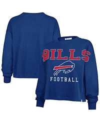 '47 Brand Women's Royal Buffalo Bills Outreach City Oversized Long Sleeve T-Shirt