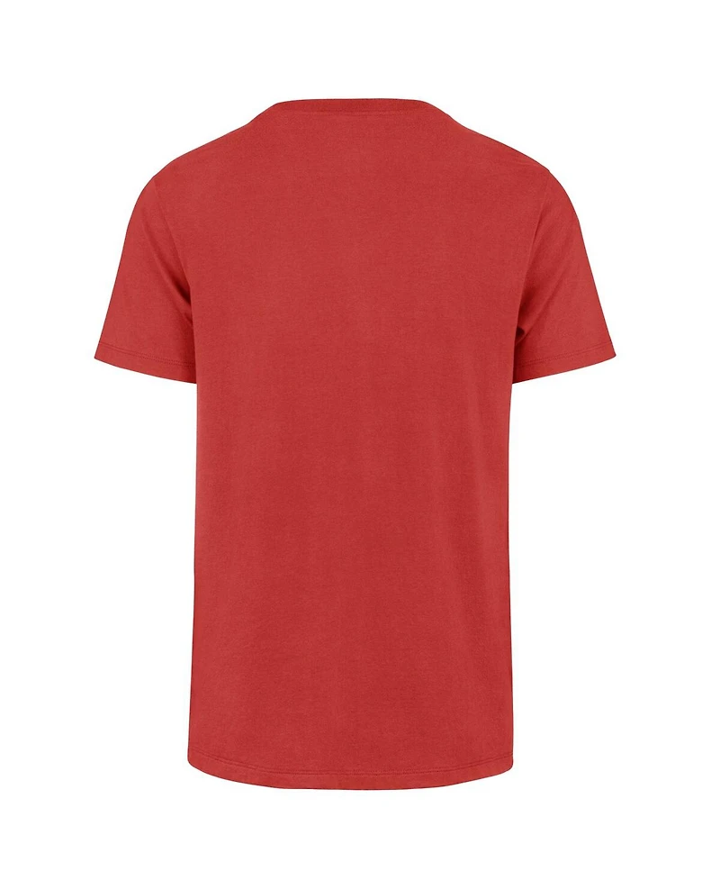 '47 Brand Men's Red Kansas City Chiefs Stripe Splash Franklin T-Shirt