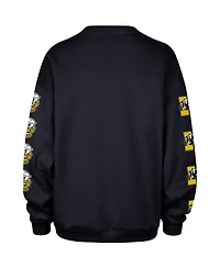 '47 Brand Women's Navy Michigan Wolverines Go Big Oversized Pullover Sweatshirt