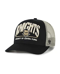 '47 Brand Men's Black Ucf Knights Arid Adjustable Trucker Hat