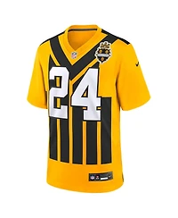 Nike Big Boys and Girls Joey Porter Jr. Gold Pittsburgh Steelers Alternate 1933 Throwback Game Jersey